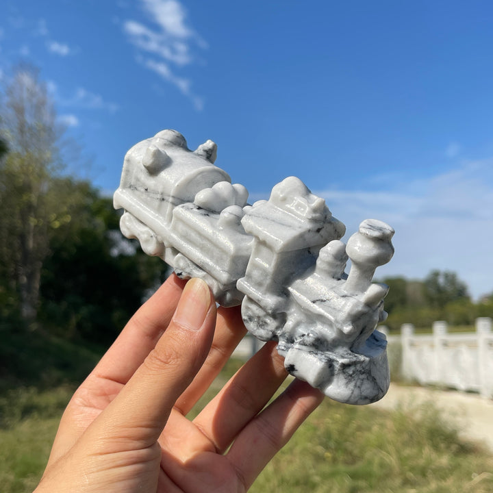Natural Crystal Carving Train