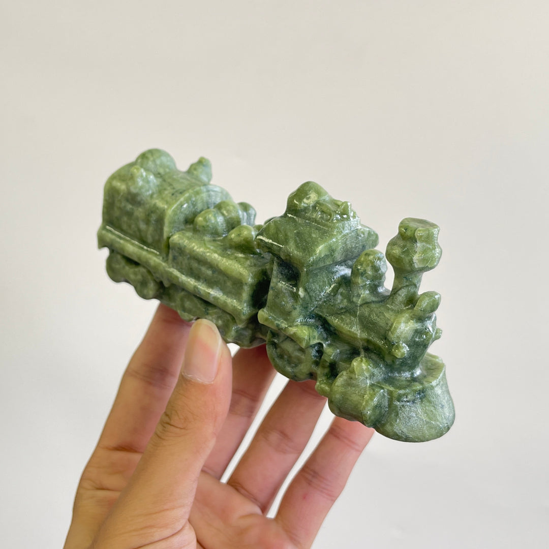 Natural Crystal Carving Train