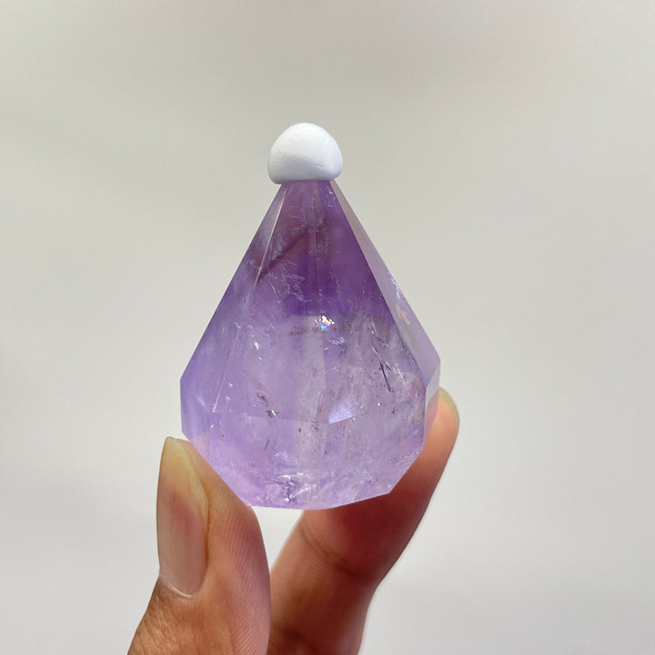 Natural Crystal Amethyst Diamond