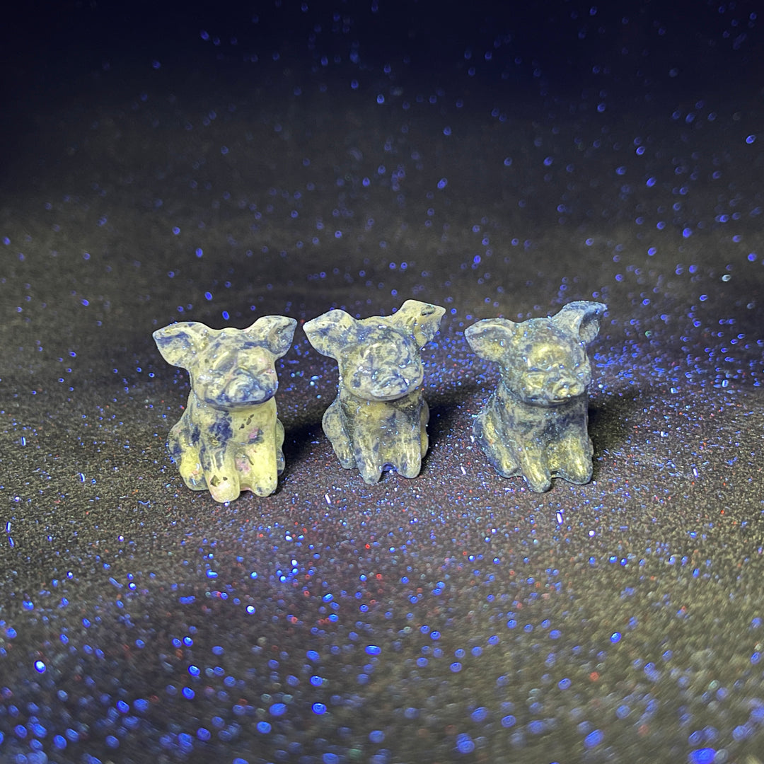 Natural Crystal Mixed Material Sleeping Pig