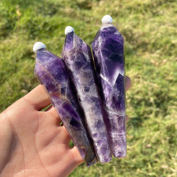 Natural Crystal Dream Amethyst Wand