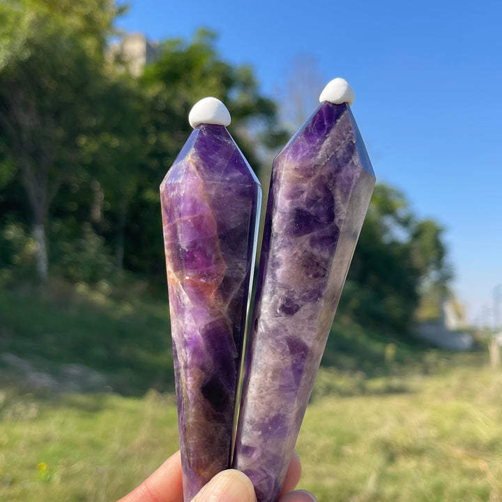 Natural Crystal Dream Amethyst Wand