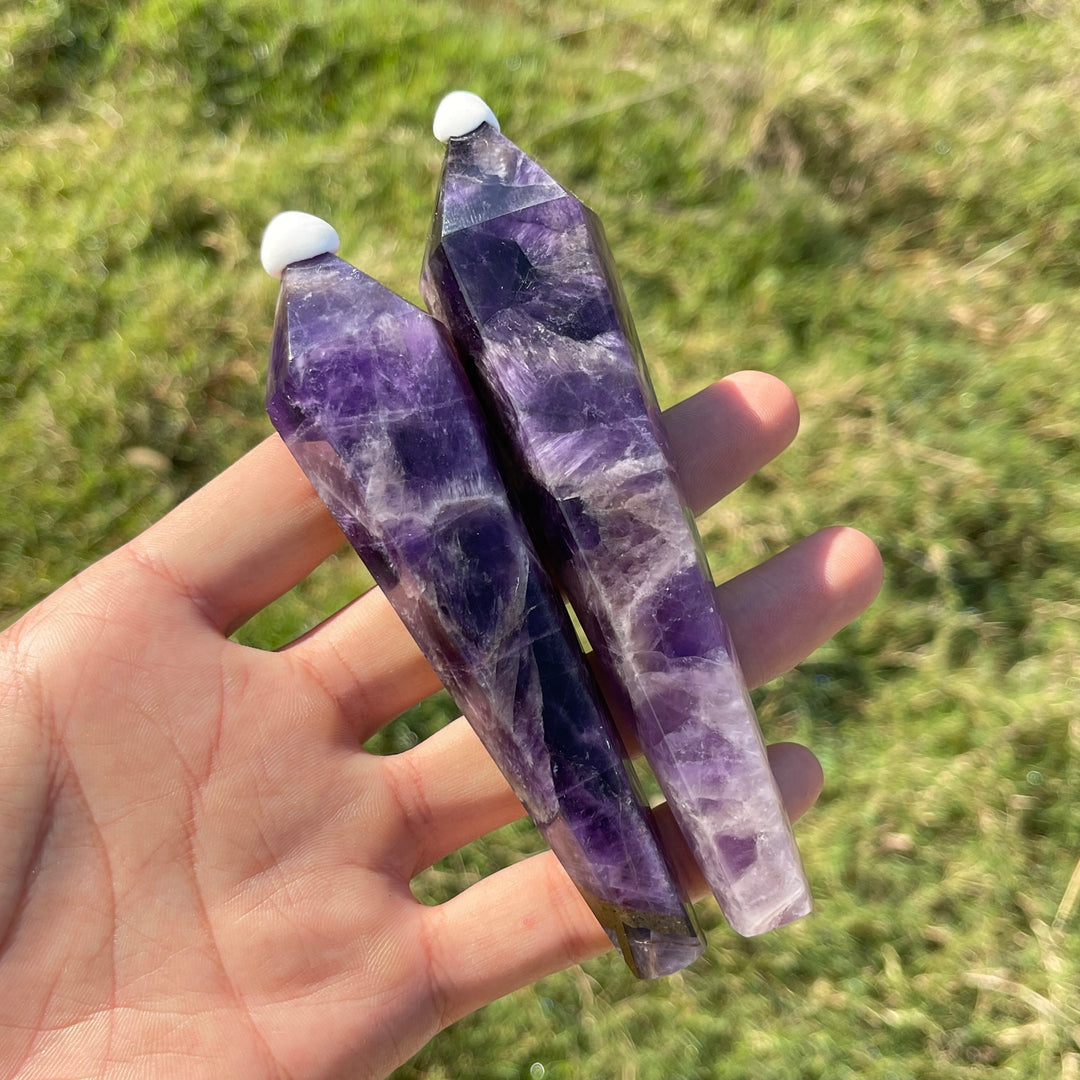 Natural Crystal Dream Amethyst Wand