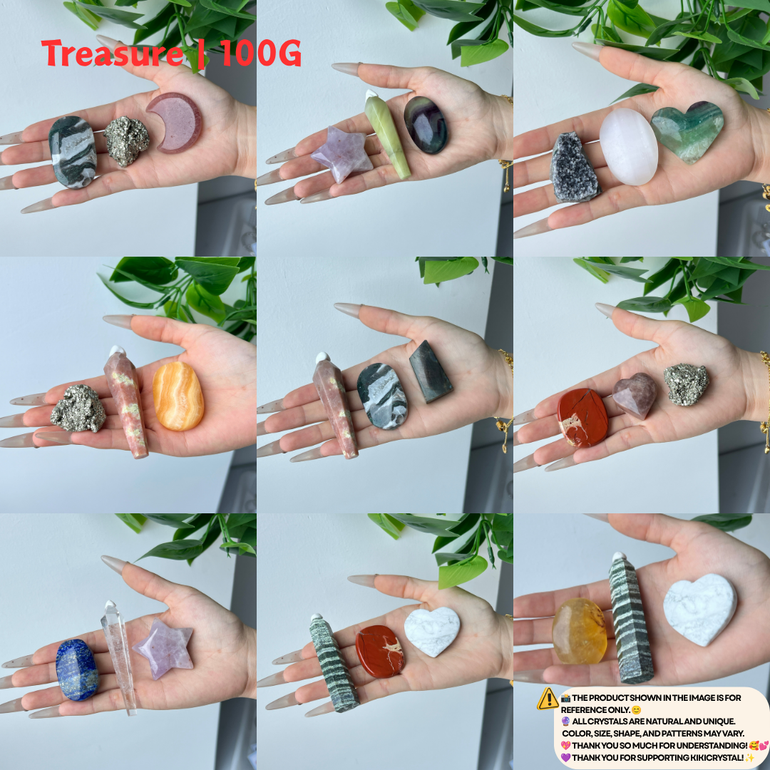 Capsules de cristal mystérieuses (sans culbutage)