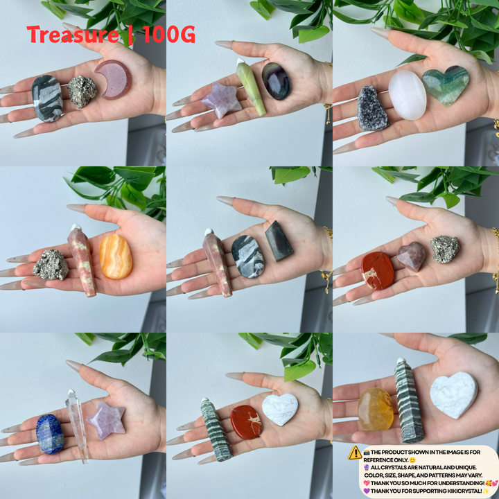 Capsules de cristal mystérieuses (sans culbutage)