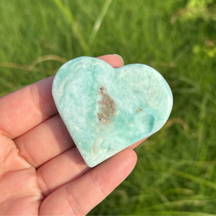 Hemimorphite Heart