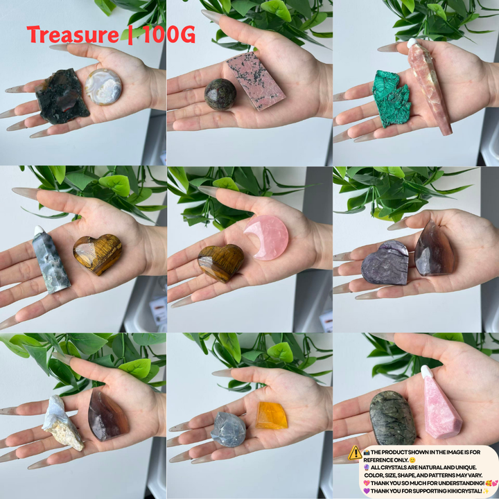 Capsules de cristal mystérieuses (sans culbutage)