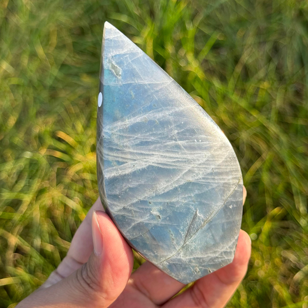 Natural Labradorite Teardrop