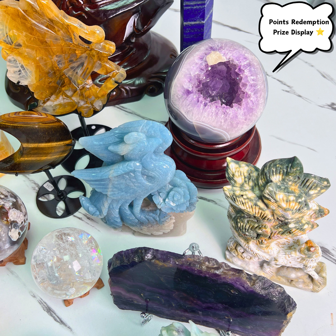 Capsules de cristal mystérieuses (sans culbutage)