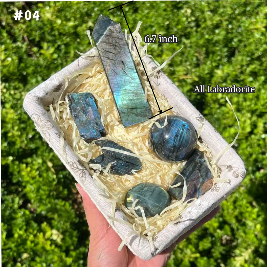 Natural Crystal Self-care Healing Value Bundle