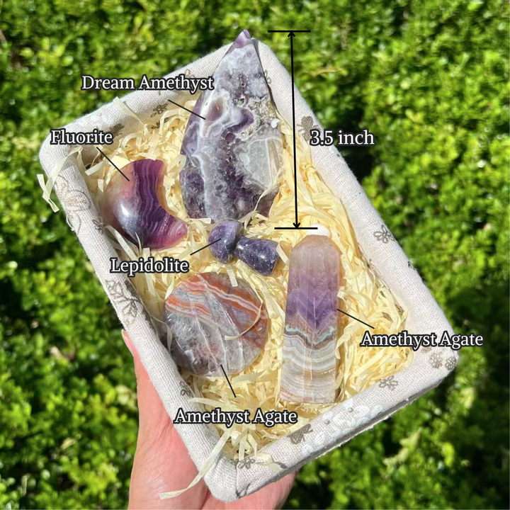 Natural Crystal Self-care Healing Value Bundle