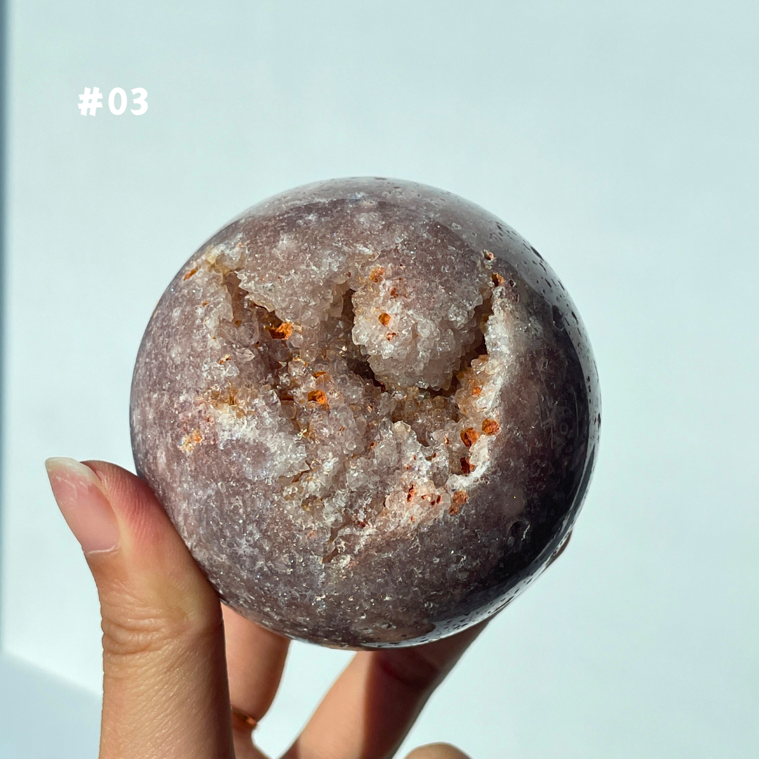 Big Sale,Pink Amethyst Sphere