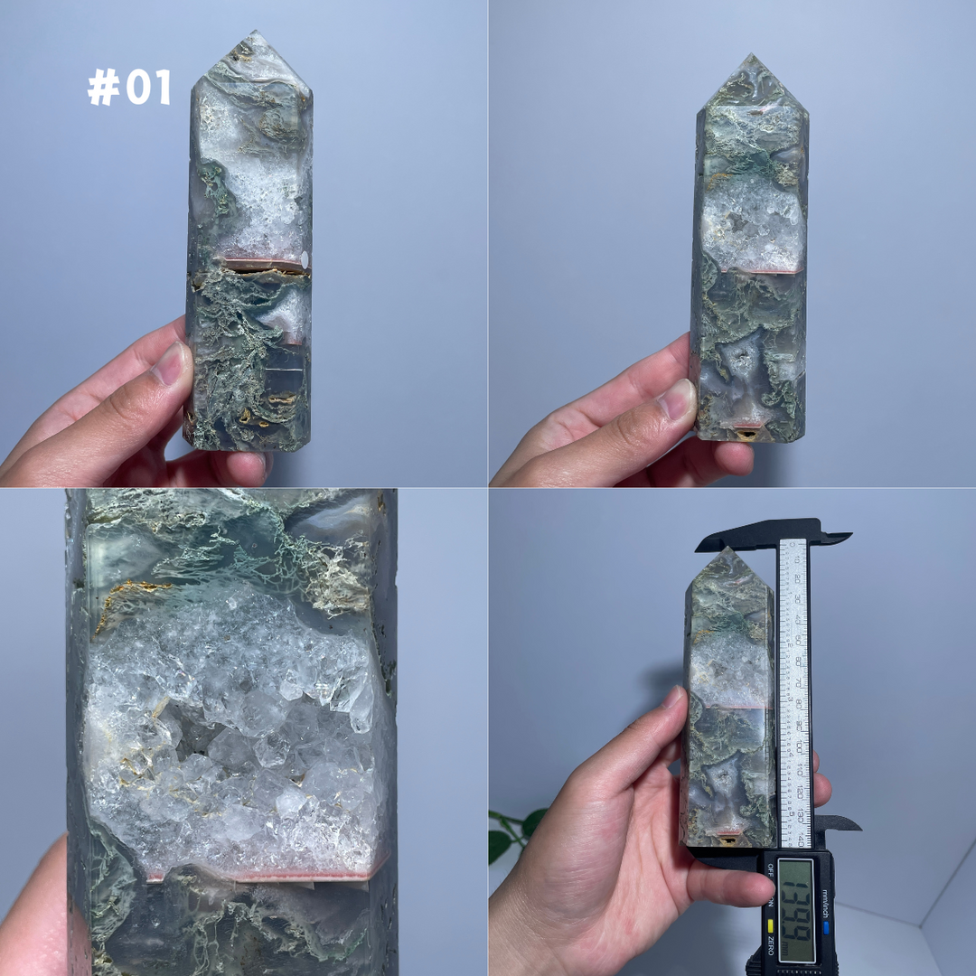 Unique,Moss Agate Point