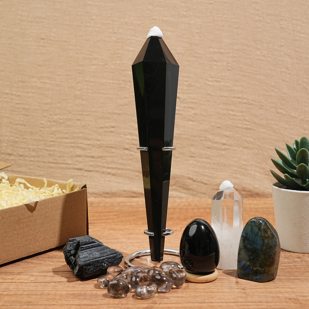 Self-Love & Chakra Healing Crystal Set– Abundance, Focus & Energy Protection