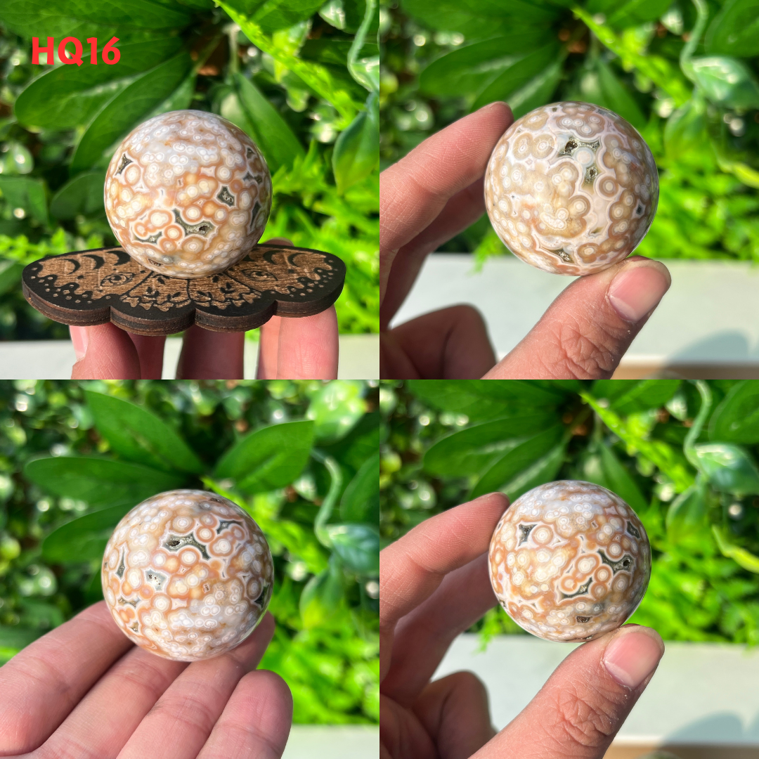 5th Vein Ocean Jasper Sphere