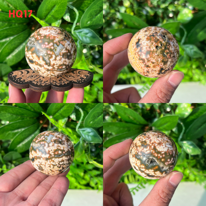 5th Vein Ocean Jasper Sphere