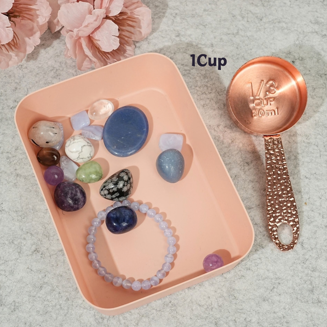 KIKI Crystal Blue & Purple Bedtime Relaxation Scoop
