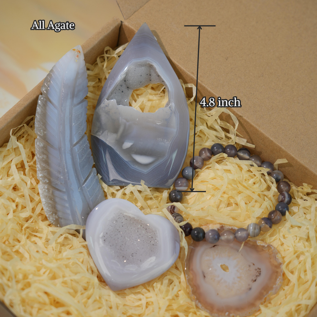 Natural Crystal Self-care Healing Value Bundle