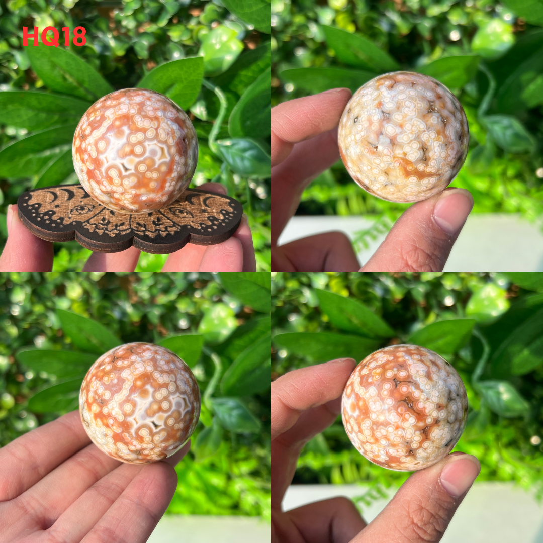 5th Vein Ocean Jasper Sphere