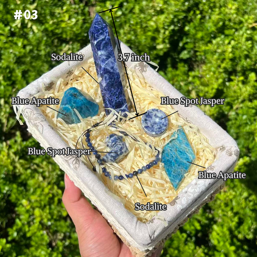 Natural Crystal Self-care Healing Value Bundle