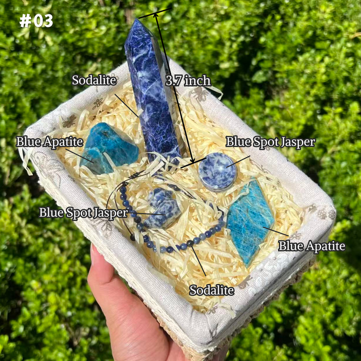 Natural Crystal Self-care Healing Value Bundle