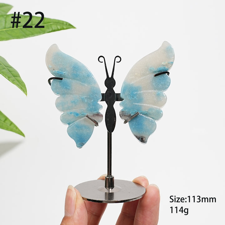 Unique,Natural Trolleite Butterfly Wings Display