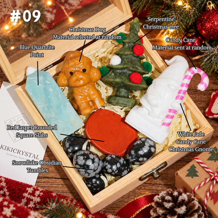 Warmes Winter-Kristall-Geist Weihnachtsgeschenk-Set