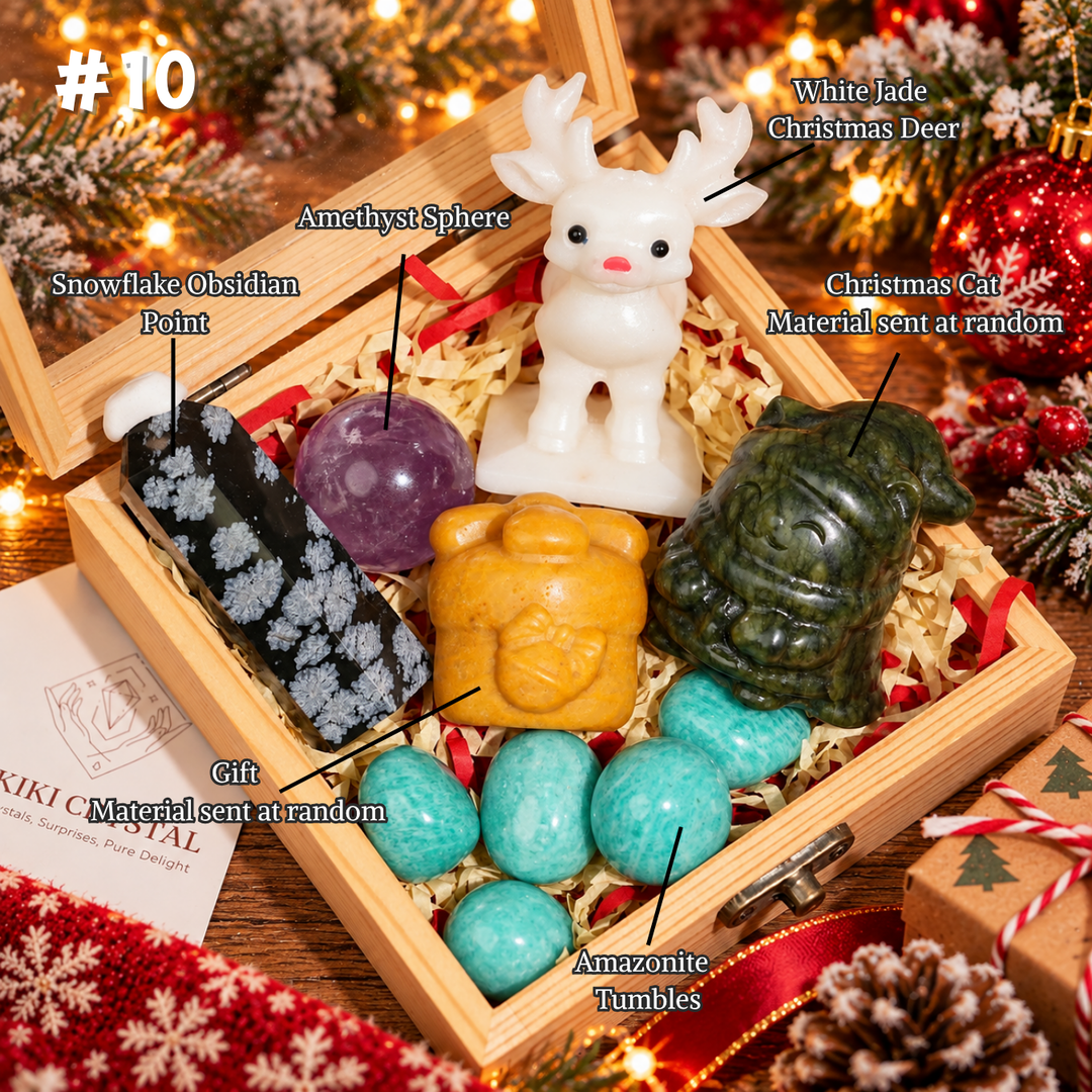 Warmes Winter-Kristall-Geist Weihnachtsgeschenk-Set