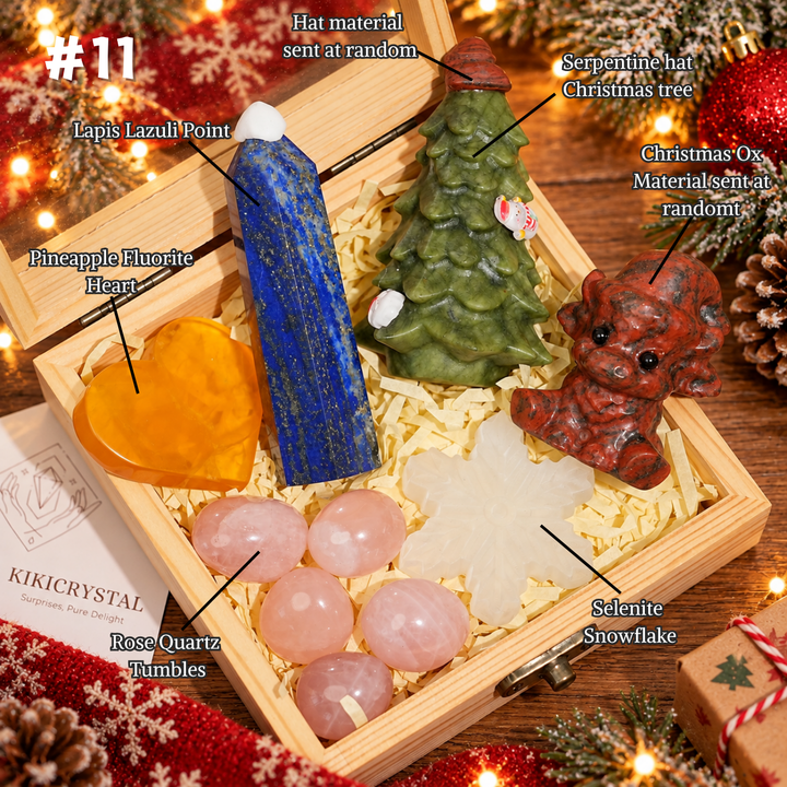 Warmes Winter-Kristall-Geist Weihnachtsgeschenk-Set