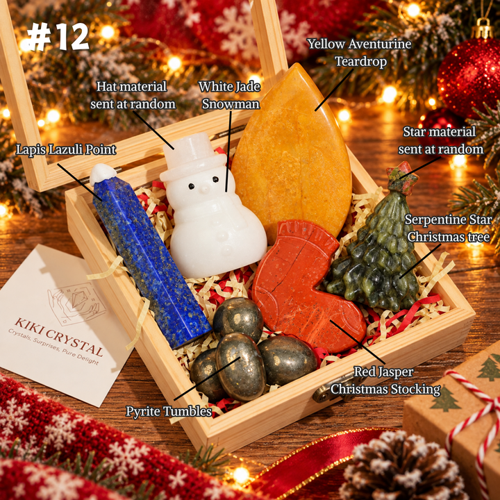 Warmes Winter-Kristall-Geist Weihnachtsgeschenk-Set