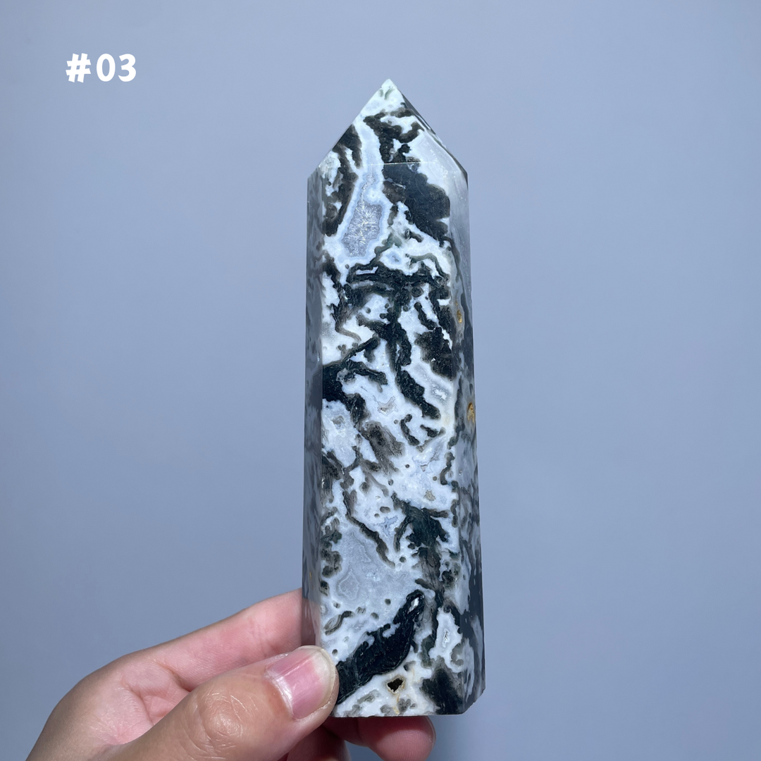 Unique,Moss Agate Point