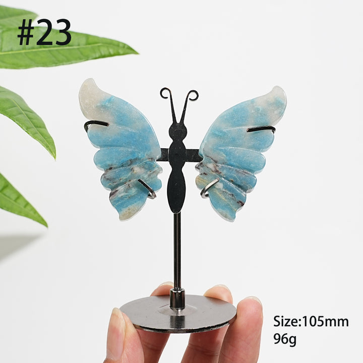 Unique,Natural Trolleite Butterfly Wings Display