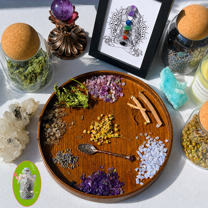 KIKICRYSTAL Cuillère d'abondance cristalline