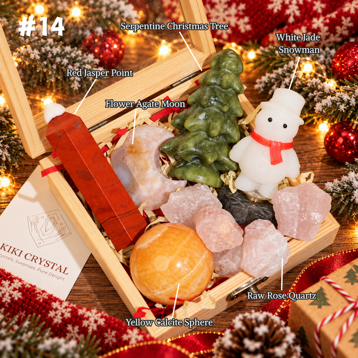 Warmes Winter-Kristall-Geist Weihnachtsgeschenk-Set