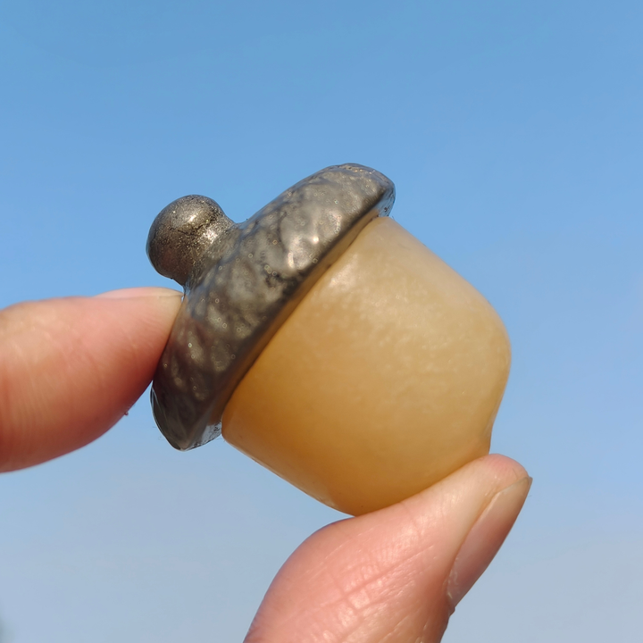 Crystal Carved Pine Cone