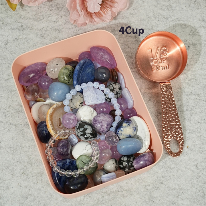 KIKI Crystal Blue & Purple Bedtime Relaxation Scoop