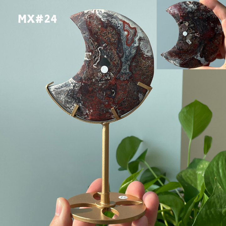 Unique, Mexican Agate Moon