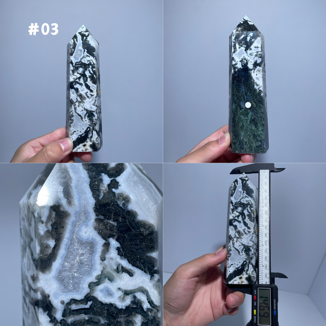 Unique,Moss Agate Point