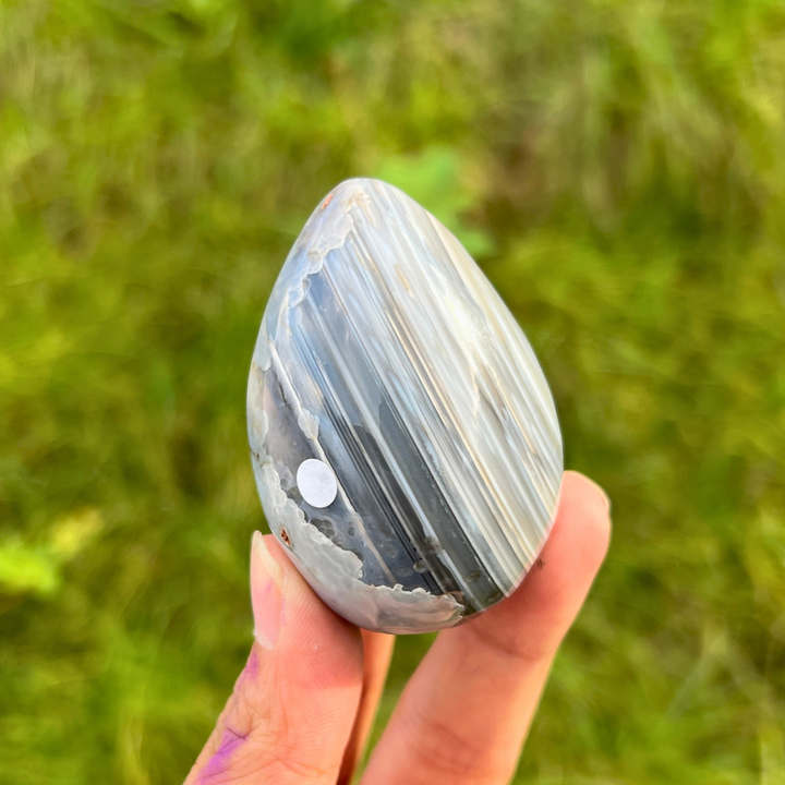 Natural Agate Egg