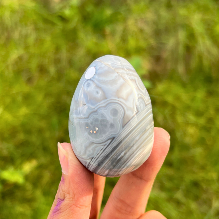 Natural Agate Egg