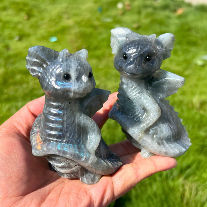 Natural Labradorite Dragon