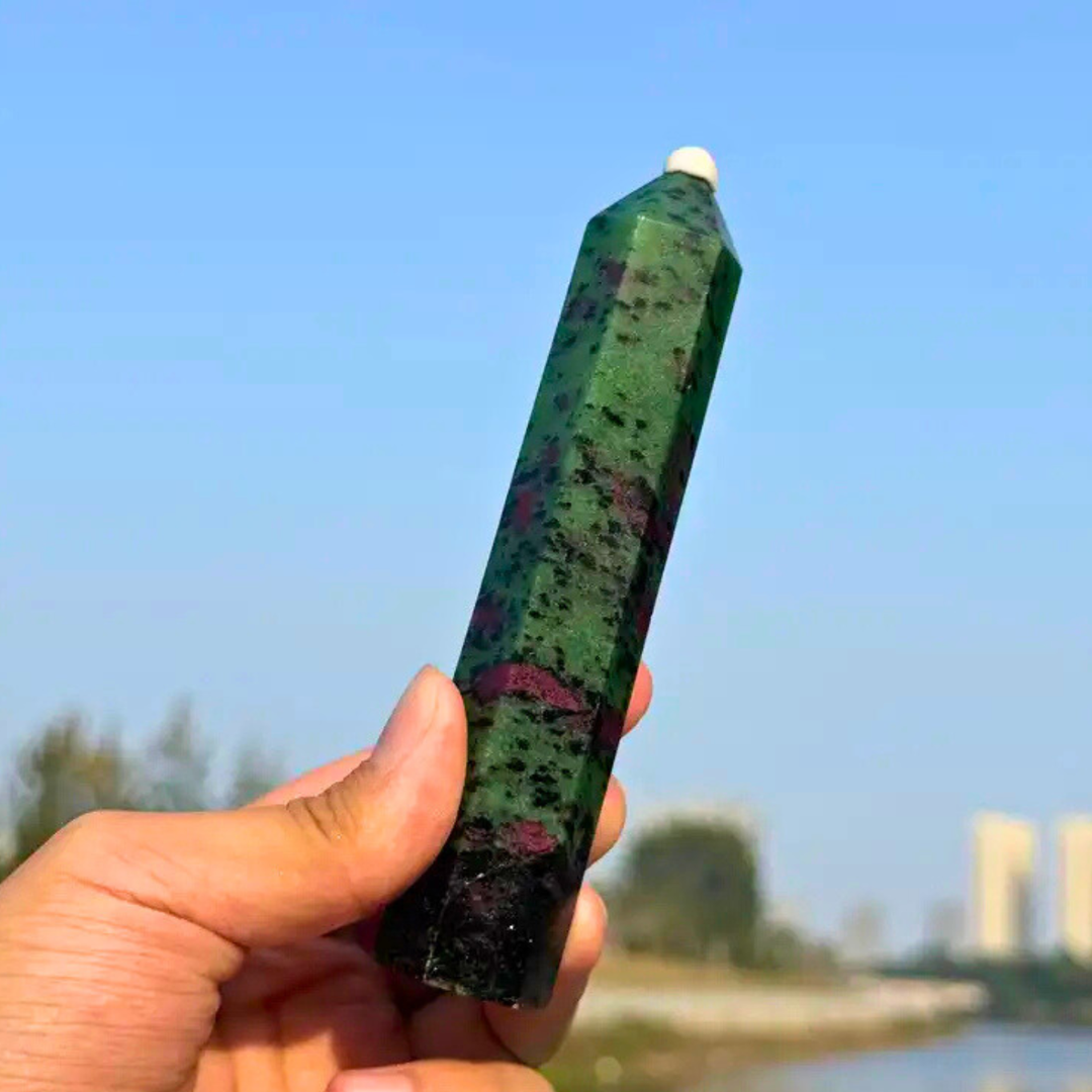 Ruby in Zoisite Point