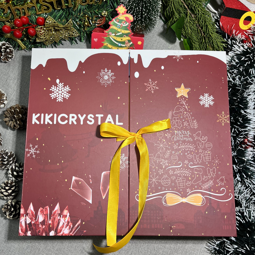 Christmas Advent Calendar Crystal Gift Box