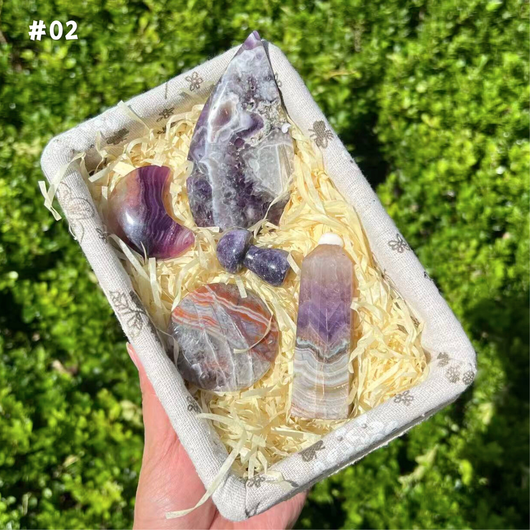 Natural Crystal Self-care Healing Value Bundle