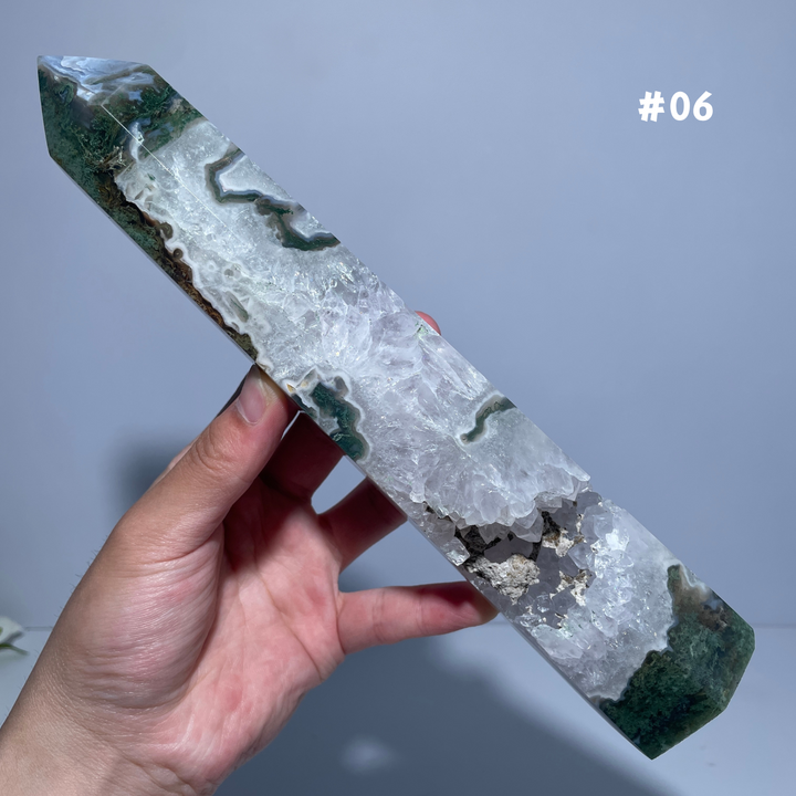 Unique,Moss Agate Point