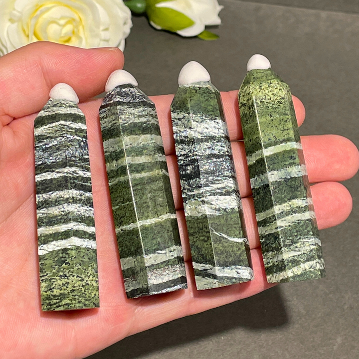 Green Zebra Stone Point