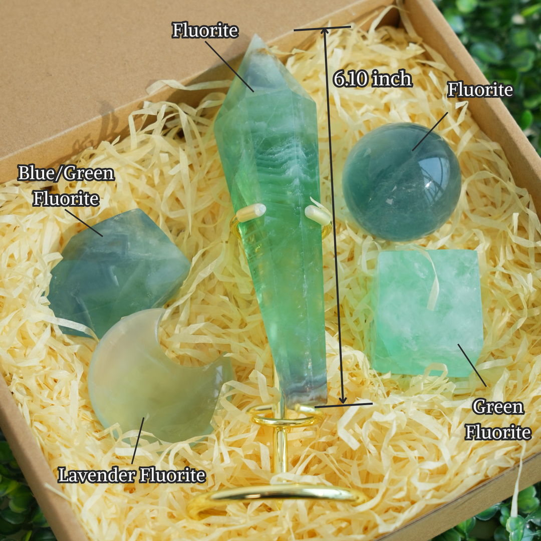 Natural Crystal Self-care Healing Value Bundle