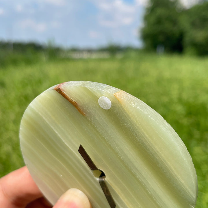 Unique,A Slightly Imperfect Natural Crystal Afghanistan Jade Trinket Box