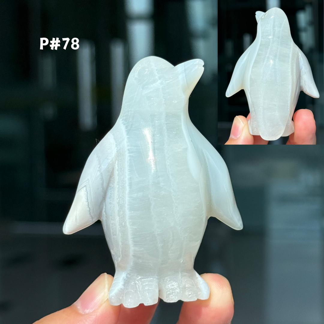 Unique, Agate Geode Penguin