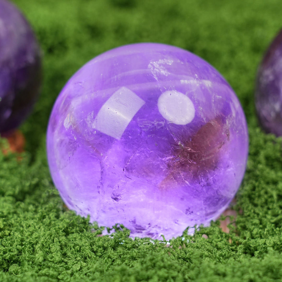 Natural Ametrine Crystal Sphere